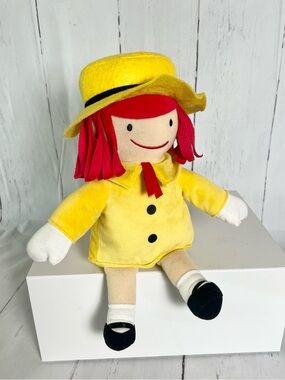 Kohl’s Cares Madeline Plush Doll 2016 14" Toy Yellow Hat Dress Mary Janes